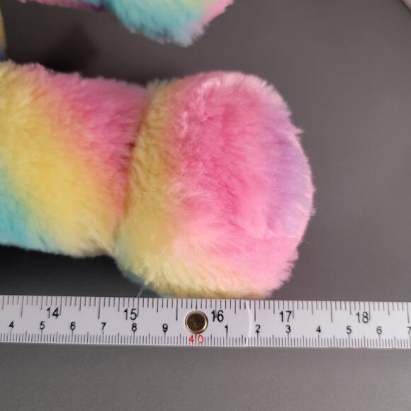 Build-A-Bear Great Wolf Lodge Rainbow Plush Cat 17" Stuffed Animal Toy 2021 - Picture 9 of 12